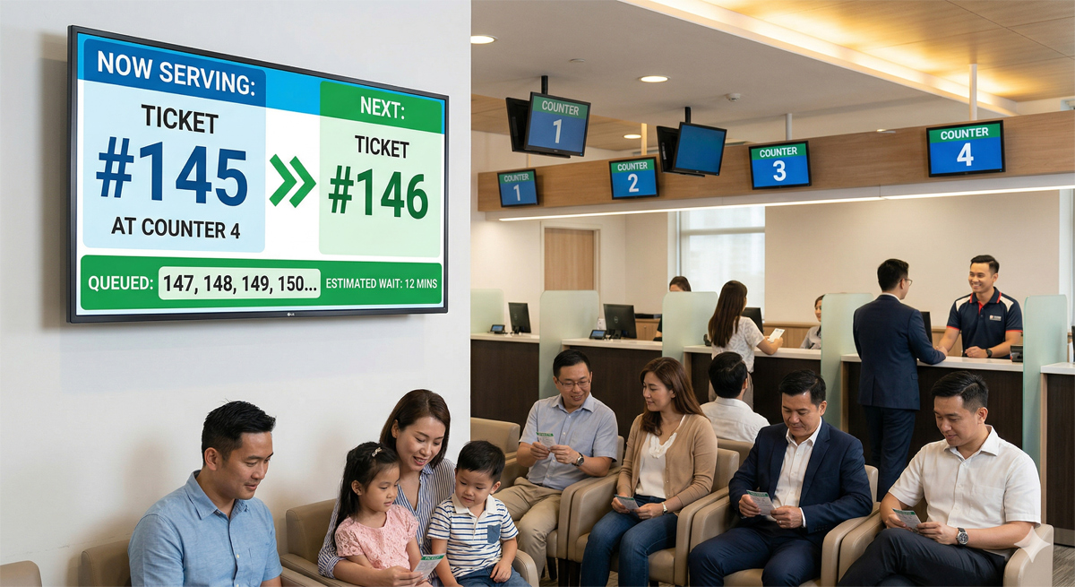 Queue Management Display